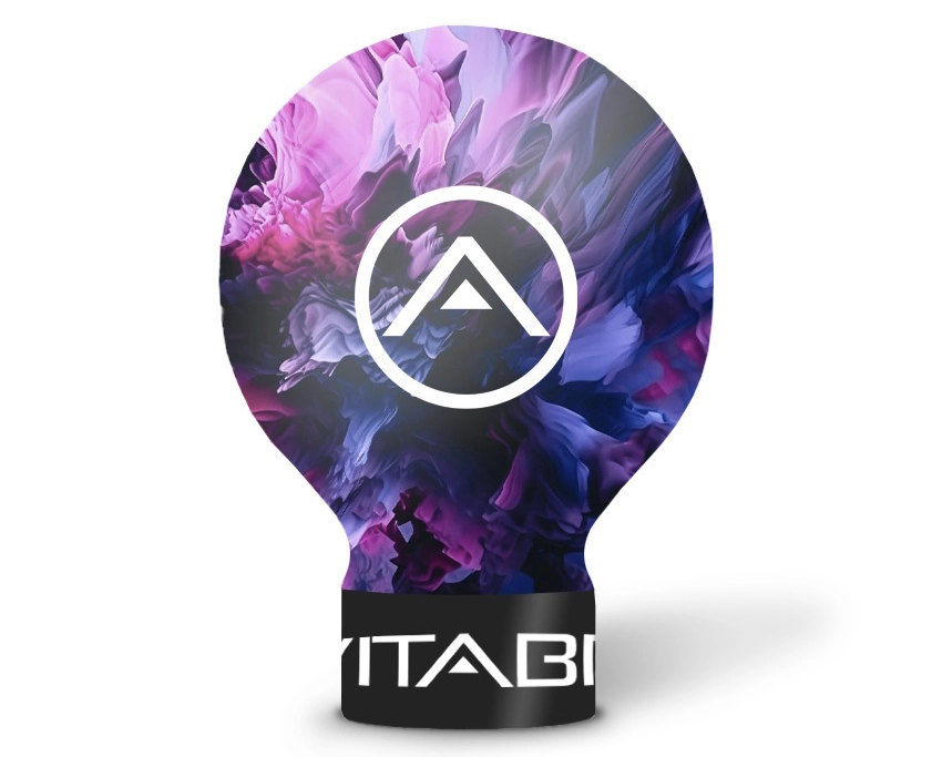 balon reklamowy bulb pelny zadruk