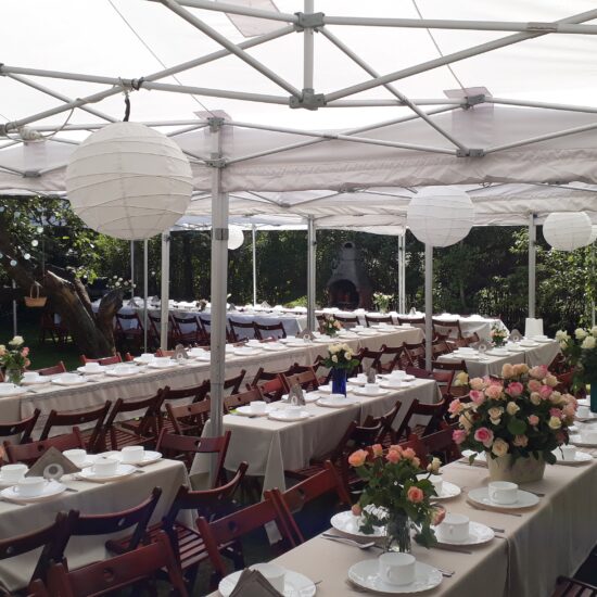 namiot weselny wynajem na 50 osób